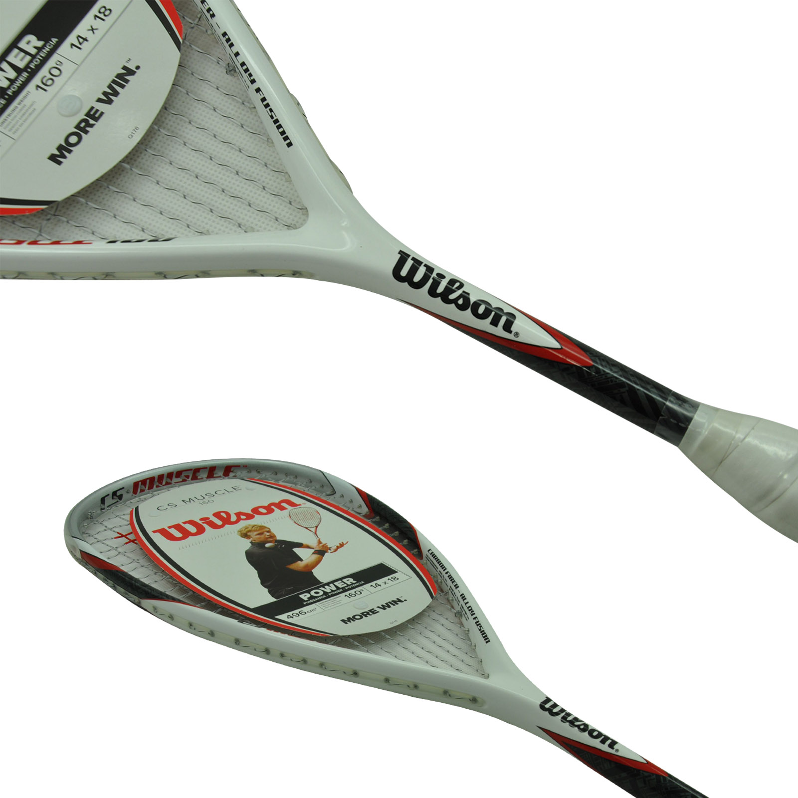 WILSON SQUASH RACQUET CS MUSCLE 160 SQUASH RACKET eBay